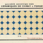 Antique floor Societe Anonyme des carrelages Ceramiques de Chimay a Forges Lez Chimay