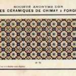 antieke tegelvloeren van Societe Anonyme des carrelages Ceramiques de Chimay a Forges Lez Chimay