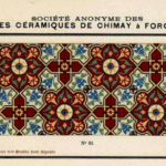 retro tegels van Societe Anonyme des carrelages Ceramiques de Chimay a Forges Lez Chimay