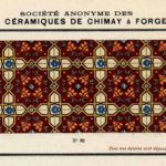 oude tegeltjes van Societe Anonyme des carrelages Ceramiques de Chimay a Forges Lez Chimay